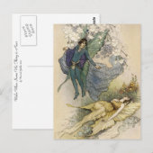 Wake als er iets mis is briefkaart (Voorkant / Achterkant)