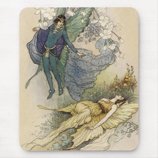 Wake als er iets mis is muismat (Voorkant)