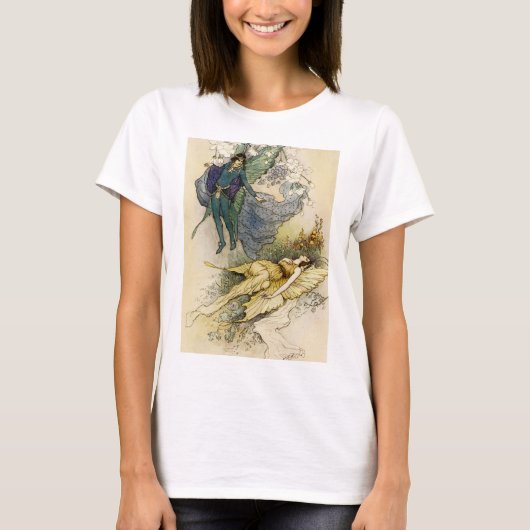 Wake als er iets mis is t-shirt (Voorkant)