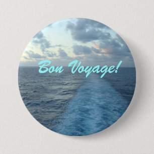 Wake Bon Voyage Ronde Button 7,6 Cm