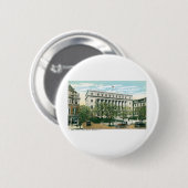 Wake County Courthouse, Raleigh, North Carolina Ronde Button 5,7 Cm (Voorkant /achterkant)