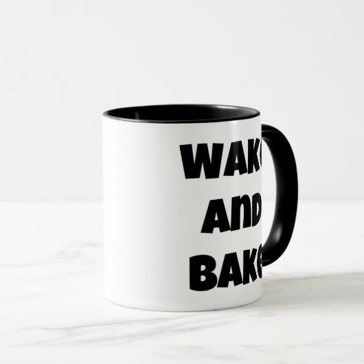 Wake en Bake Mok (Voorkant rechts)