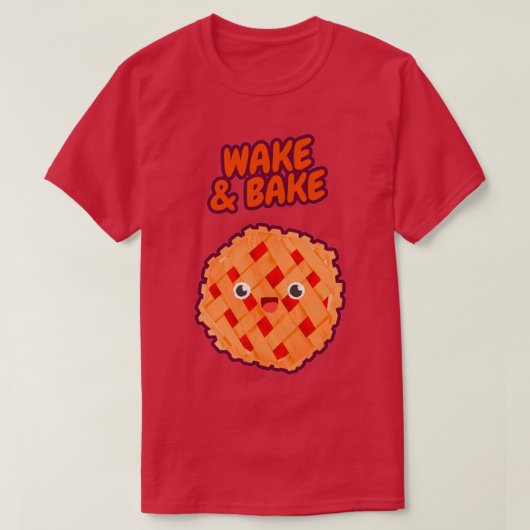 Wake en Bake T-shirt (Design voorkant)