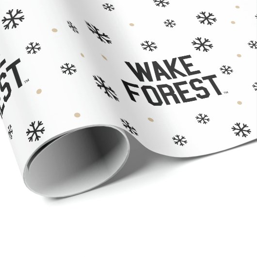 Wake Forest-universiteit | Wake Forest Cadeaupapier (Rol Hoek)