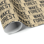 Wake Forest-universiteit | Wake Forest Cadeaupapier (Rol Hoek)