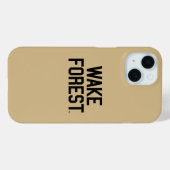 Wake Forest-universiteit | Wake Forest Case-Mate iPhone Case (Achterkant (horizontaal))