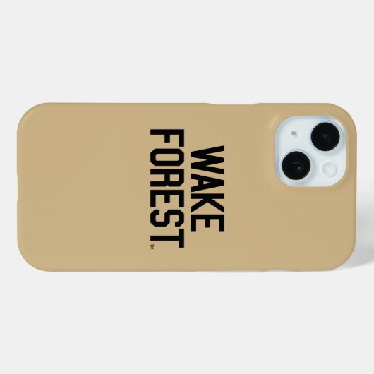 Wake Forest-universiteit | Wake Forest Case-Mate iPhone Case (Achterkant (horizontaal))