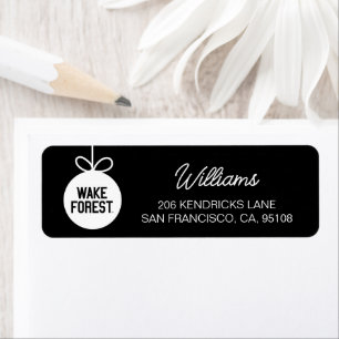 Wake Forest-universiteit   Wake Forest Etiket