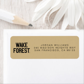 Wake Forest-universiteit | Wake Forest Etiket
