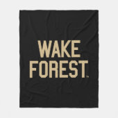 Wake Forest-universiteit | Wake Forest Fleece Deken (Voorkant)