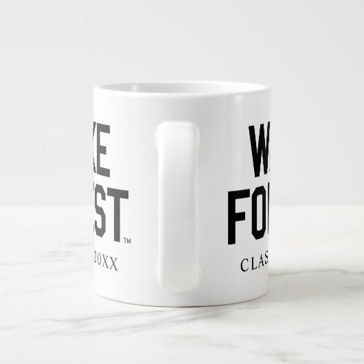 Wake Forest-universiteit | Wake Forest Grote Koffiekop (Achterkant)