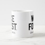 Wake Forest-universiteit | Wake Forest Grote Koffiekop (Voorkant)