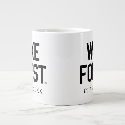 Wake Forest-universiteit | Wake Forest Grote Koffiekop (Voorkant)