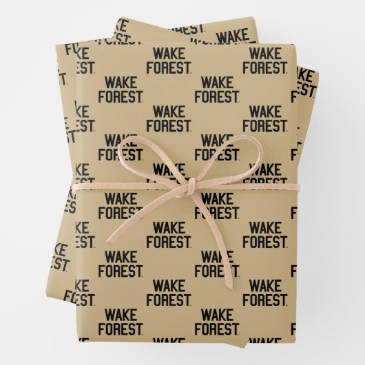 Wake Forest-universiteit | Wake Forest Inpakpapier Vel (In situ)