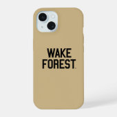 Wake Forest-universiteit | Wake Forest iPhone 15 Case (Achterkant)