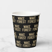 Wake Forest-universiteit | Wake Forest Papieren Bekers (Voorkant)