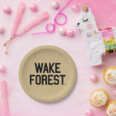 Wake Forest-universiteit | Wake Forest Papieren Bordje (Feest)