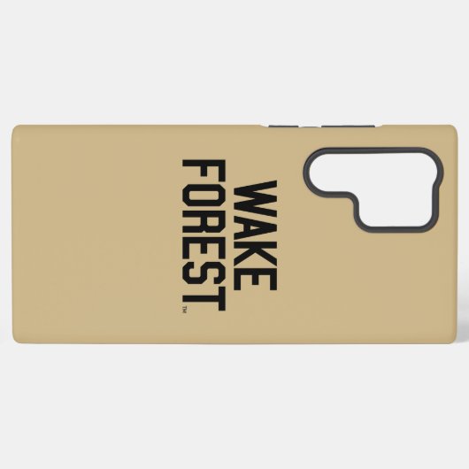 Wake Forest-universiteit | Wake Forest Samsung Galaxy Hoesje (Achterkant horizontaal)