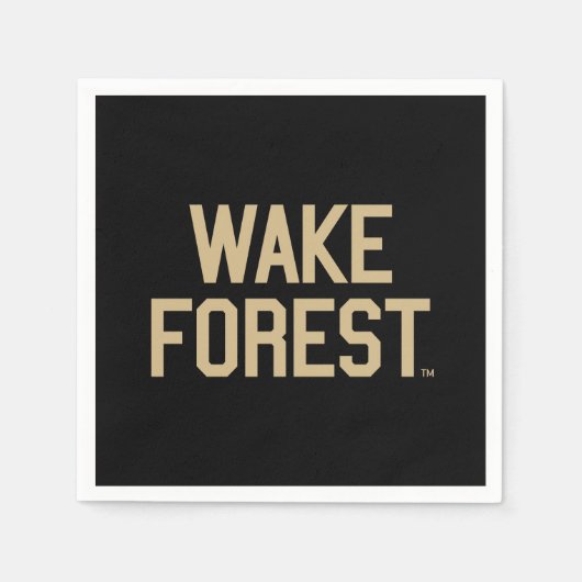 Wake Forest-universiteit | Wake Forest Servet (Voorkant)