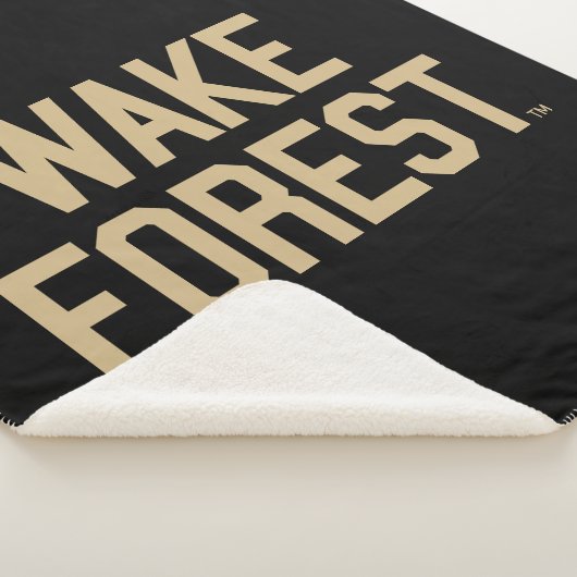 Wake Forest-universiteit | Wake Forest Sherpa Deken (3/4)