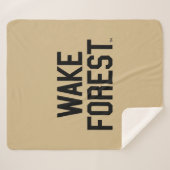 Wake Forest-universiteit | Wake Forest Sherpa Deken (Voorkant (horizontaal))