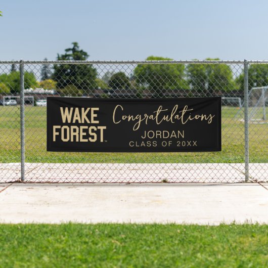 Wake Forest-universiteit | Wake Forest Spandoek (Insitu)