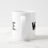 Wake Forest-universiteit | Wake Wordmark Grote Koffiekop (Achterkant)