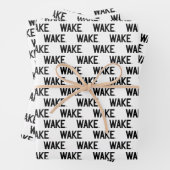 Wake Forest-universiteit | Wake Wordmark Inpakpapier Vel (In situ)