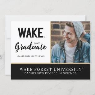 Wake Forest-universiteit   Wake Wordmark Kaart
