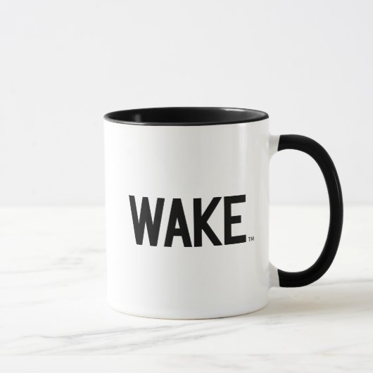 Wake Forest-universiteit | Wake Wordmark Mok (Rechts)