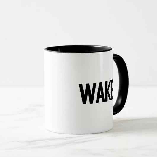 Wake Forest-universiteit | Wake Wordmark Mok (Voorkant rechts)