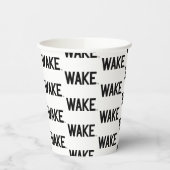 Wake Forest-universiteit | Wake Wordmark Papieren Bekers (Links)