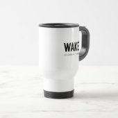 Wake Forest-universiteit | Wake Wordmark Reisbeker (Voorkant rechts)