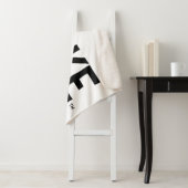 Wake Forest-universiteit | Wake Wordmark Sherpa Deken (In situ)