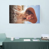 Wake Forest-universiteit | Wake Wordmark Spandoek (Beurs)