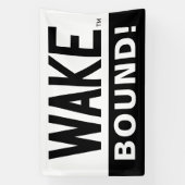 Wake Forest-universiteit | Wake Wordmark Spandoek (Verticaal)