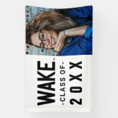 Wake Forest-universiteit | Wake Wordmark Spandoek (Verticaal)