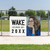 Wake Forest-universiteit | Wake Wordmark Spandoek (Insitu)