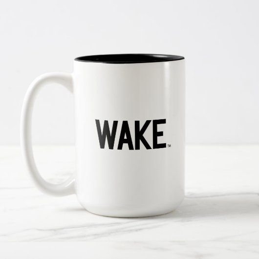 Wake Forest-universiteit | Wake Wordmark Tweekleurige Koffiemok (Links)