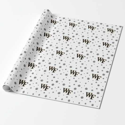 Wake Forest-universiteit | WF Cadeaupapier (Uitgerold)