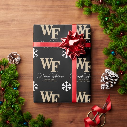 Wake Forest-universiteit | WF Cadeaupapier (Feestdagen Geschenken)