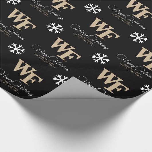 Wake Forest-universiteit | WF Cadeaupapier (Hoek)