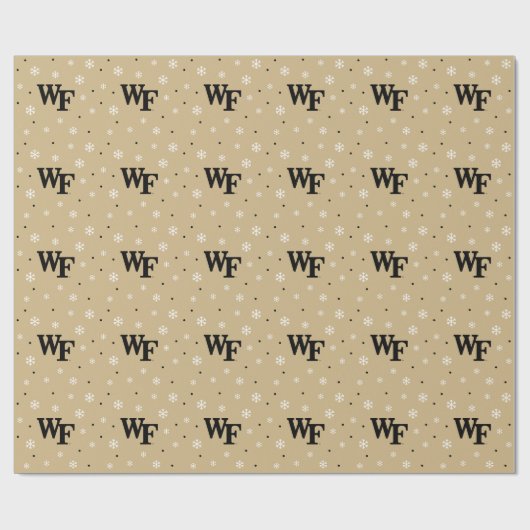 Wake Forest-universiteit | WF Cadeaupapier (Vlak)