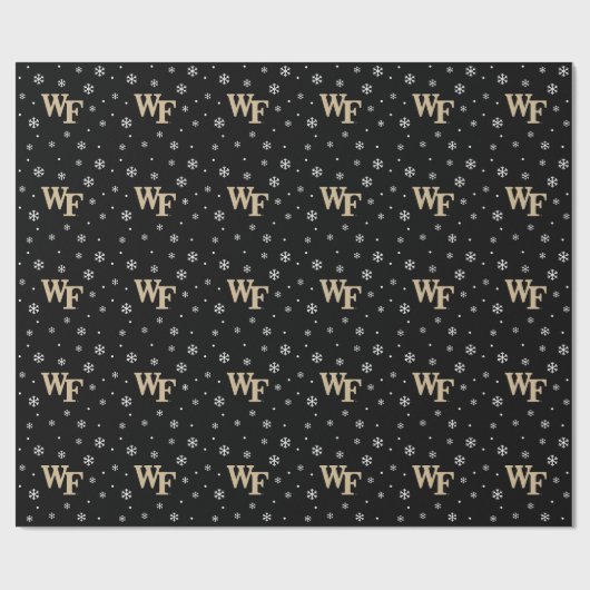 Wake Forest-universiteit | WF Cadeaupapier (Vlak)