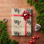 Wake Forest-universiteit | WF Cadeaupapier<br><div class="desc">Bekijk deze Wake Forest University design! Haal alle laatste Demon Deacons spullen hier. Al deze Zazzle-producten zijn aanpasbaar met uw klassejaar,  naam en club. Deze producten maken perfecte geschenken voor de Wake Forest University student,  alumni,  familie,  vriend,  of fan in uw leven.</div>