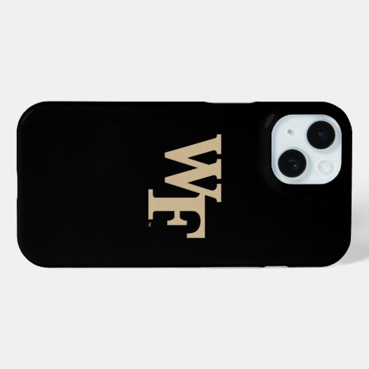 Wake Forest-universiteit | WF Case-Mate iPhone Case (Achterkant (horizontaal))