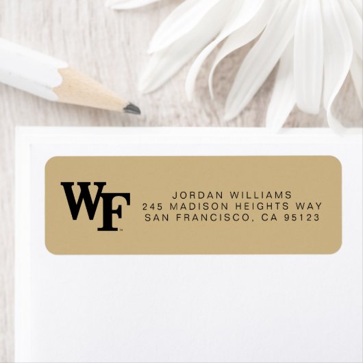 Wake Forest-universiteit | WF Etiket (Insitu)