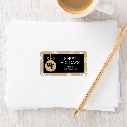 Wake Forest-universiteit | WF Etiket (Insitu)