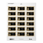 Wake Forest-universiteit | WF Etiket (Full Sheet)