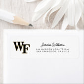 Wake Forest-universiteit | WF Etiket (Insitu)